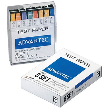 pH测试条（8套）ADVANTEC东洋07013020